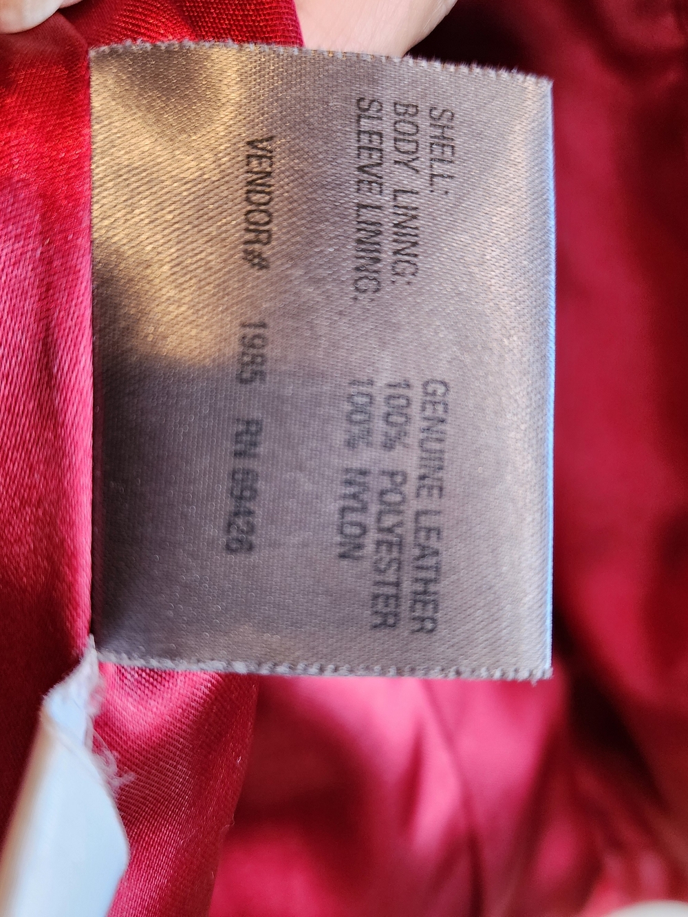 Women’s WILSON LEATHER Red MOTO Jacket PELLE SIZE 2X - Picture 7 of 15